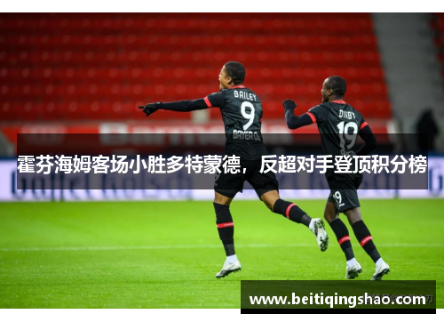 霍芬海姆客场小胜多特蒙德，反超对手登顶积分榜